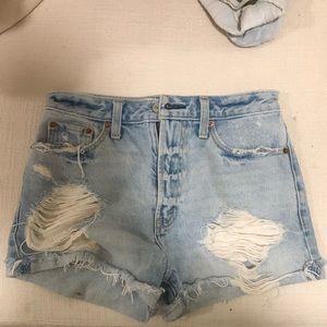 Abercrombie high waist shorts